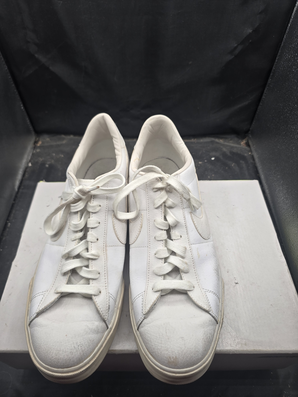 Nike White Low-Top Athletic Sneakers
